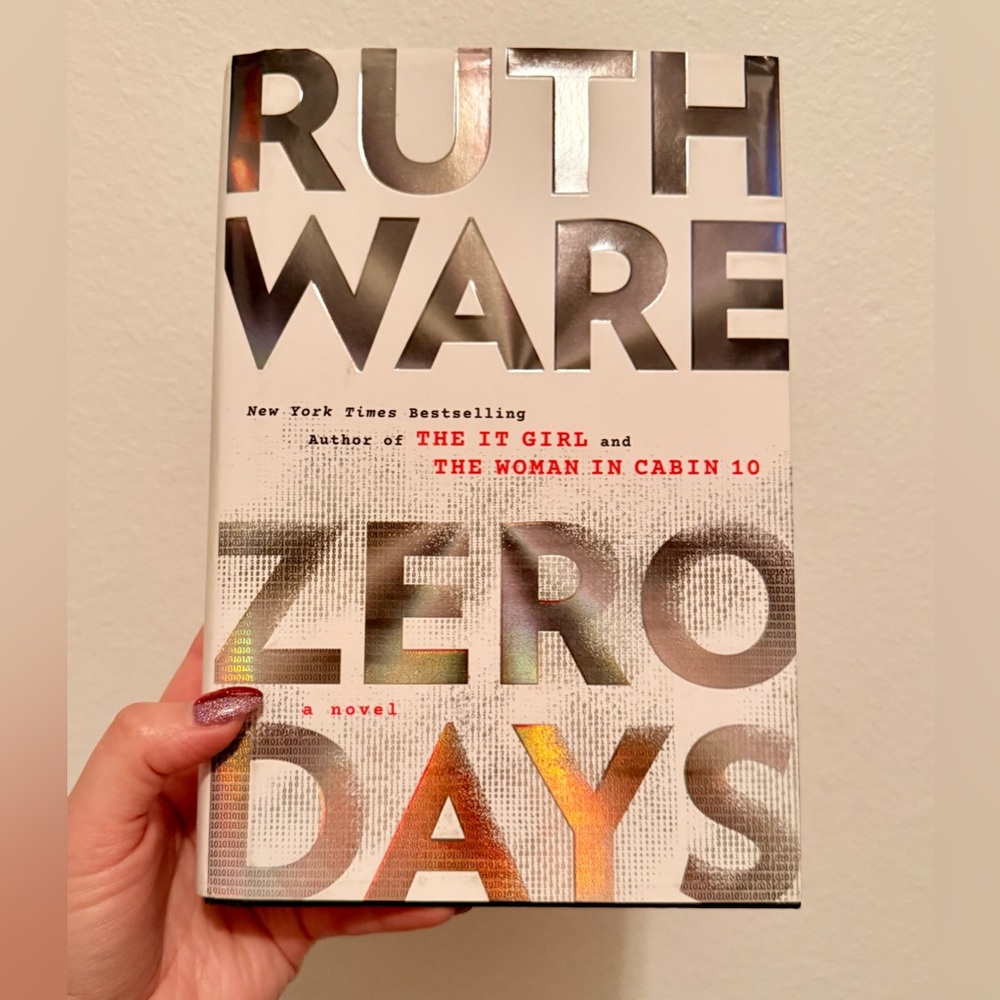ZERO DAYS BY RUTH WARE- HARDBACK BOOK